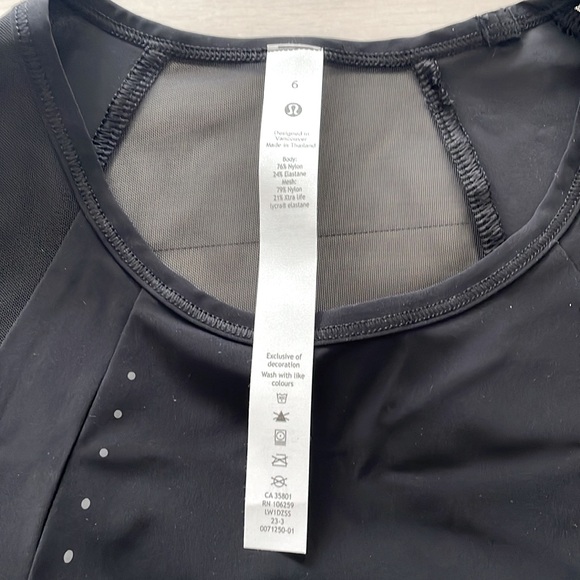 New! Lululemon Black Tank Top - Picture 8 of 8